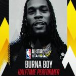 NBA All-Star Game- Burna Boy