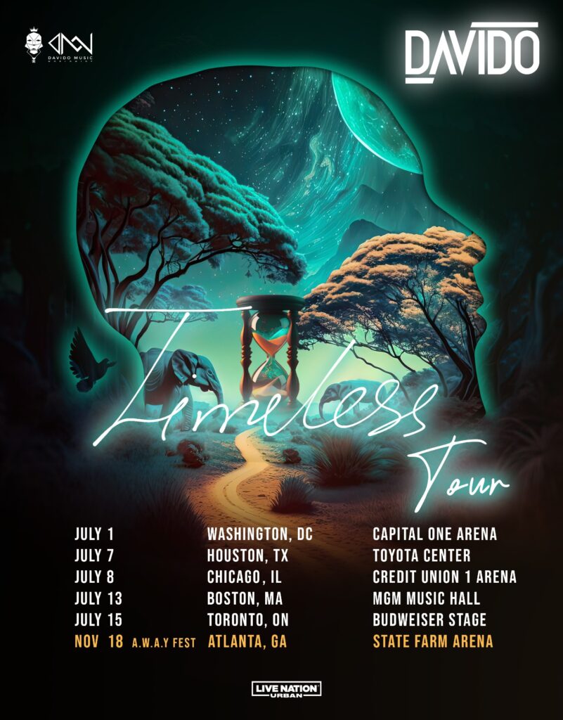 Davido’s Timeless North America & Europe Tour