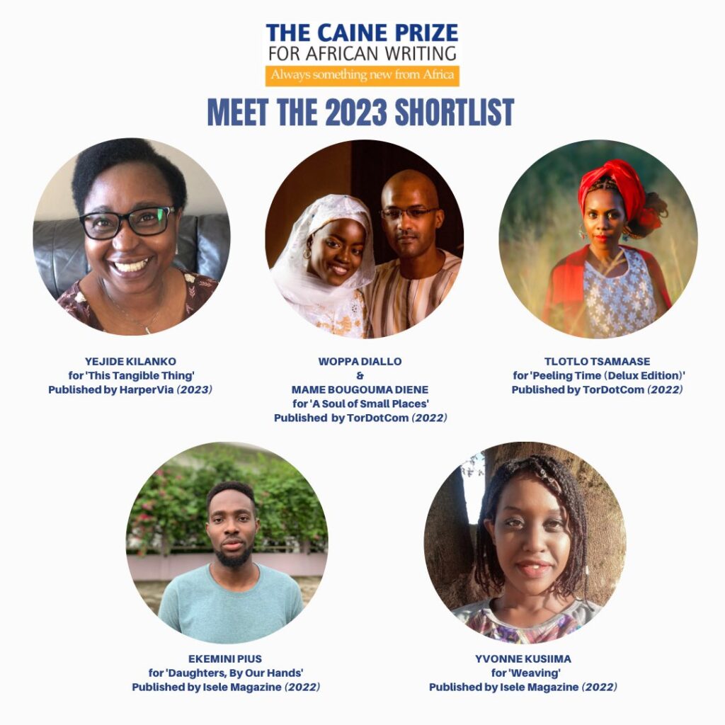 The 2023 Caine Prize Shortlist