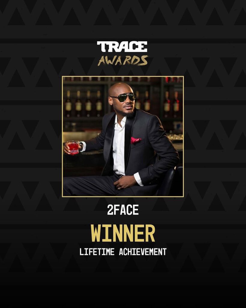 2Face's Lifetime Achievement Awards at the Trace Awards - Afrocritik