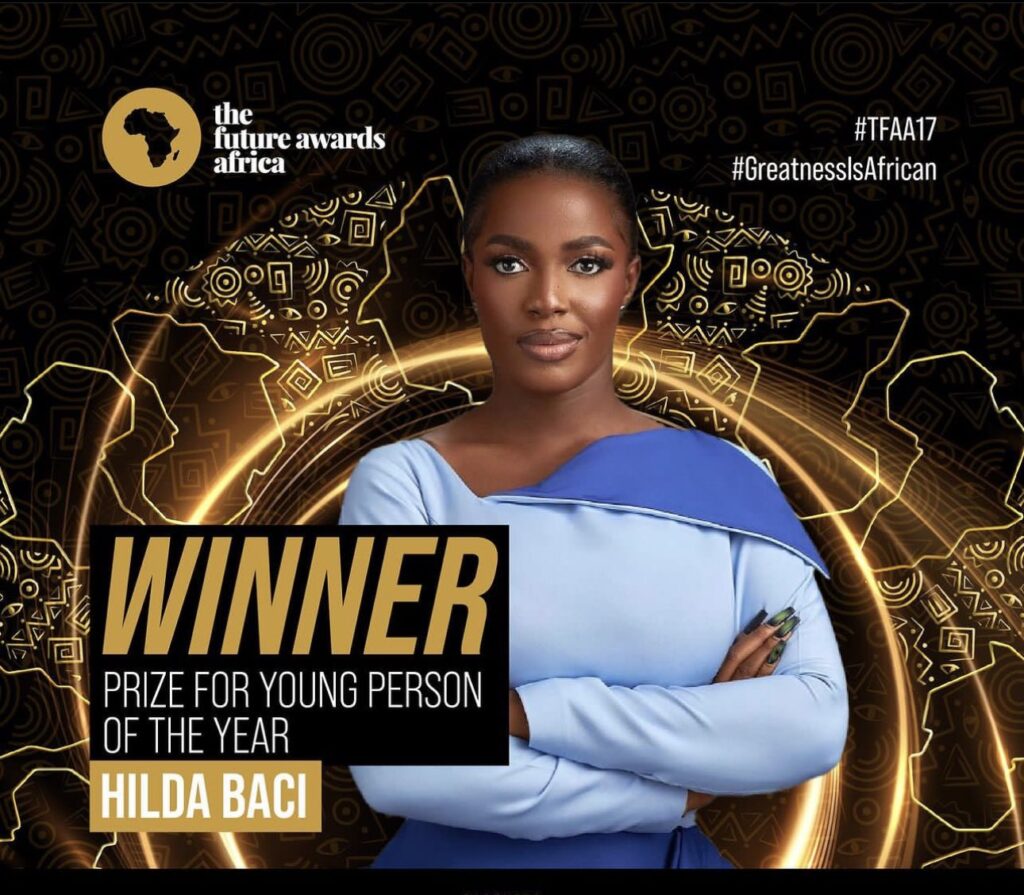 Hilda Baci Wins Young Person of the Year Prize as Future Awards Announces 17th Edition Winners - Afrocritik