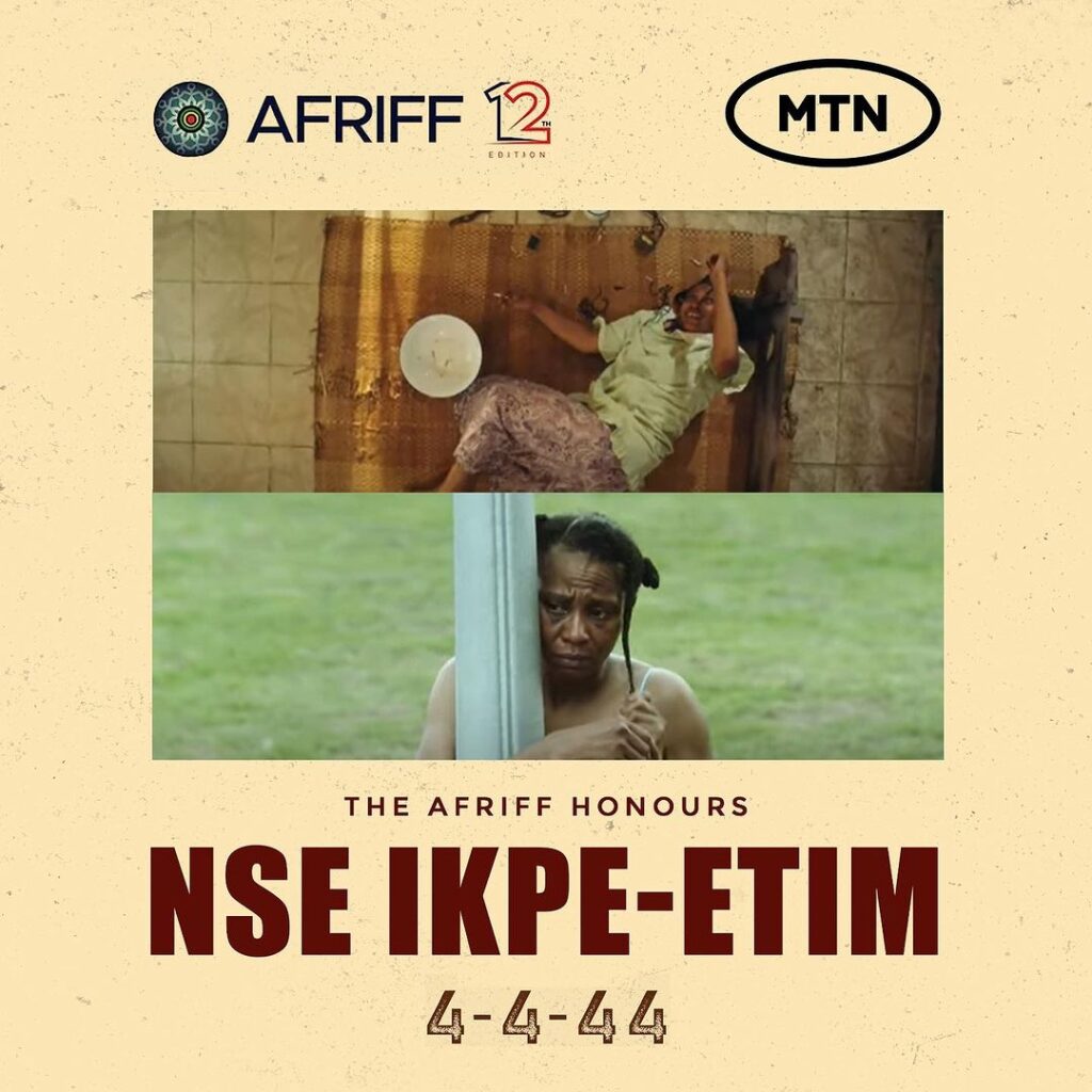 Nse Ikpe ETIM - Outstanding Performance Award - AFRIFF - Afrocritik