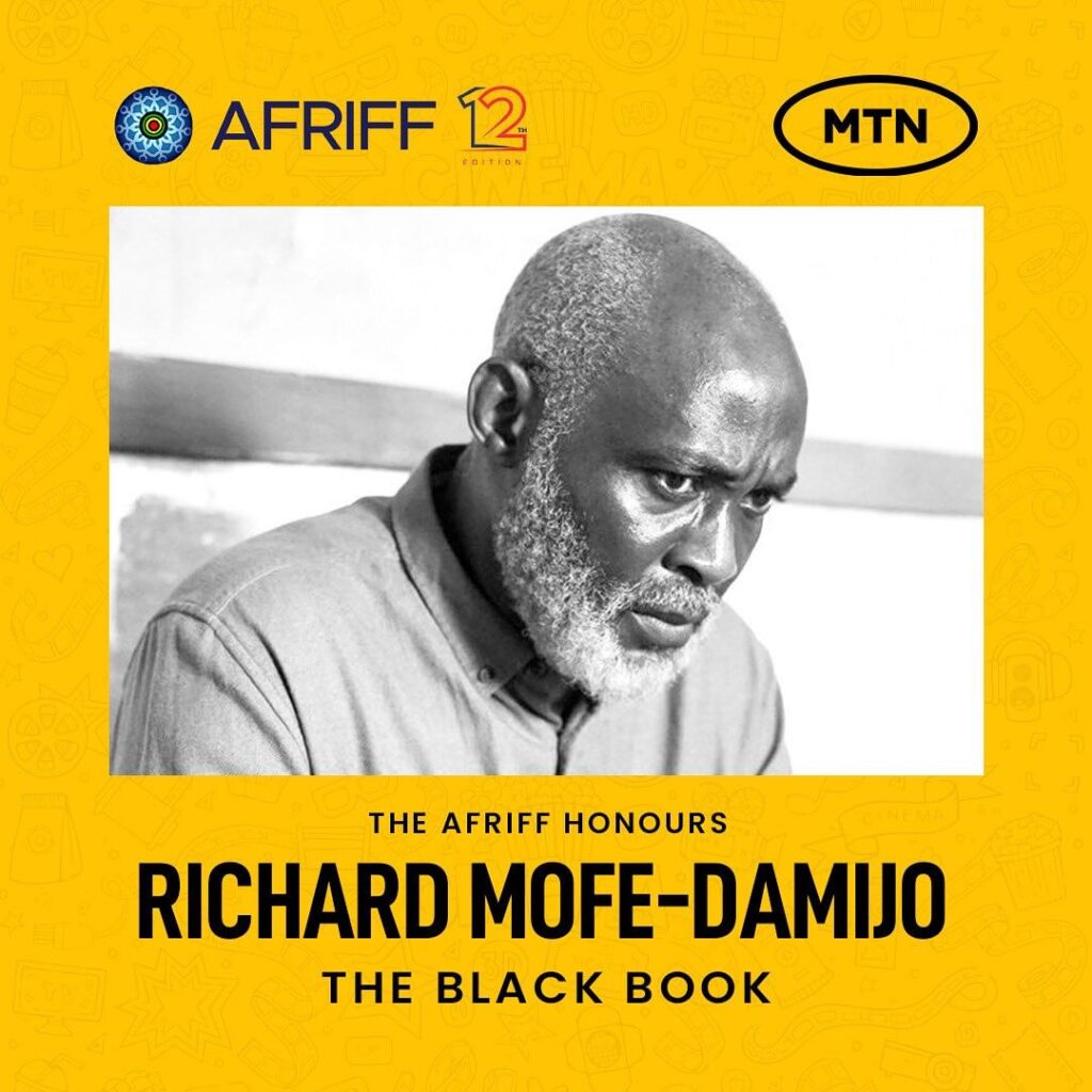 Richard Mofe Damijo - Outstanding Performance Awards - Afriff - Afrocritik
