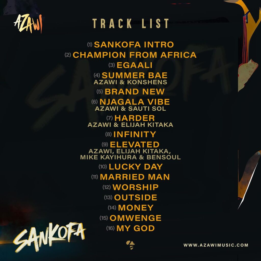Sankofa tracklist - Afrocritik