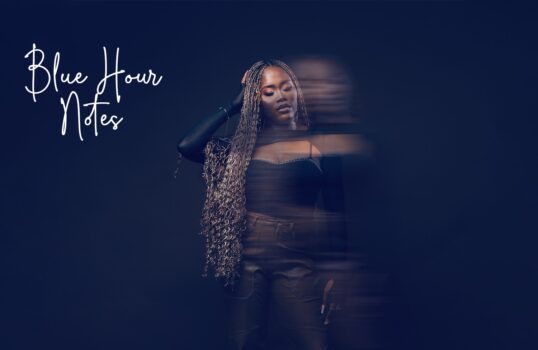 Blue Hour Notes cover - Faith Moyosore Agboola - Afrocritik