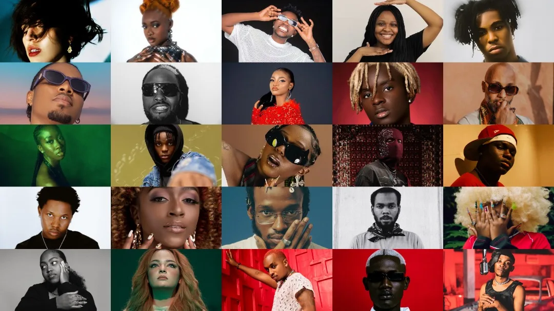 BEST AFRICAN ARTIST OF THE YEAR 2025 visual data 4